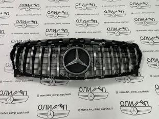 Решетка радиатора GT на Mercedes CLA C117 Решетка радиатора GT на Mercedes CLA C117