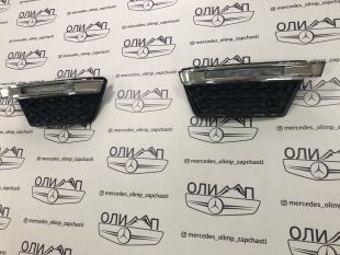 ДХО ПТФ комплект на Mercedes C class w204 6.3 amg, новый реплика ДХО ПТФ комплект на Mercedes C class w204 6.3 amg, новый реплика